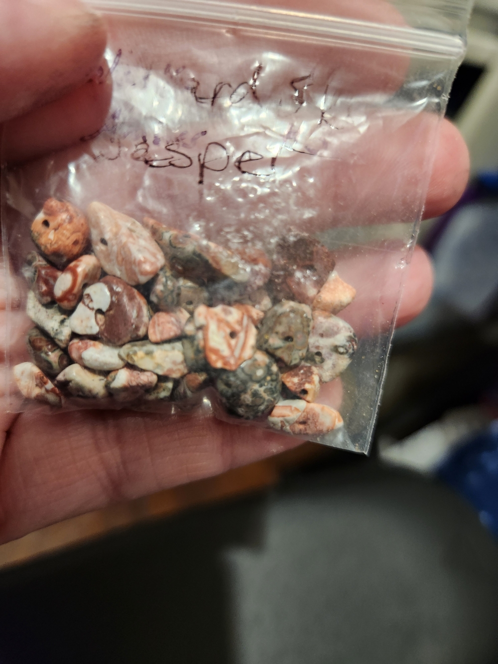 Leopard Skin Jasper Beads 0.8oz